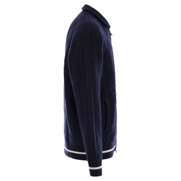 Kiton Men Cashmere Bomber Jacket - Picture 3 of 4